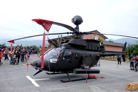 ROCA OH-58D 620 Display at Hongchailin Camp 20161224a