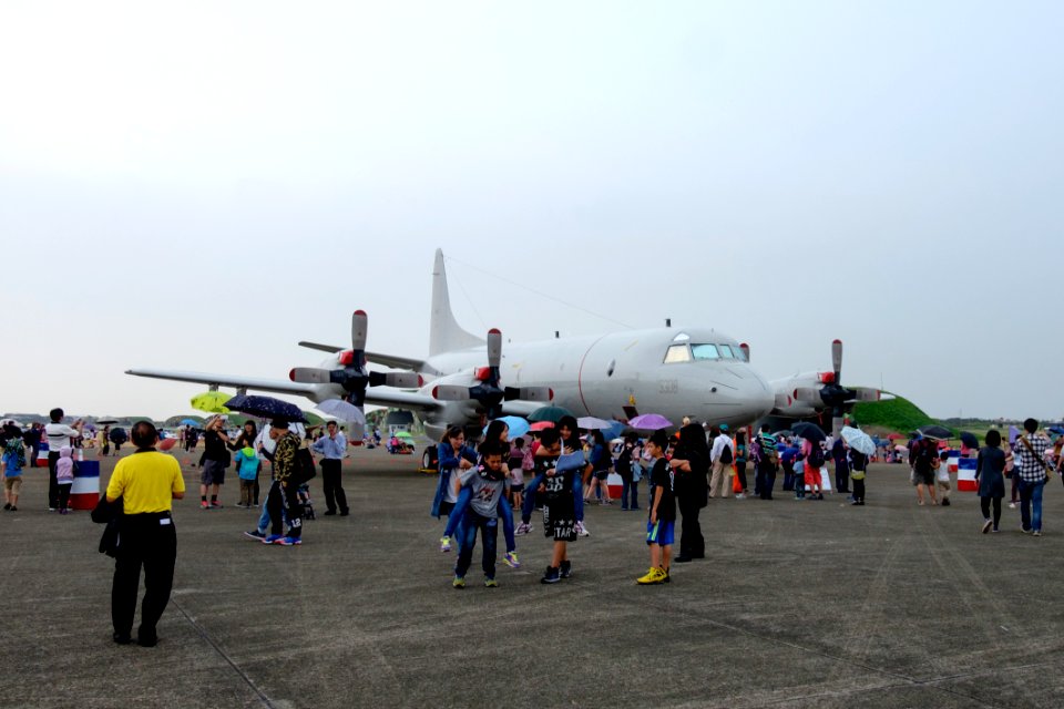 ROCAF P-3C 3308 Display at Hsinchu Air Force Base 20151121b