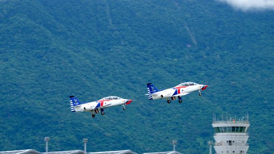 ROCAF Thundertigers AT-3s Taking off fron Hualien Air Force Base 20160813j