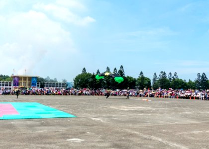 ROCA Dragon Team Crew Touch down Military Academy Ground 20140531c