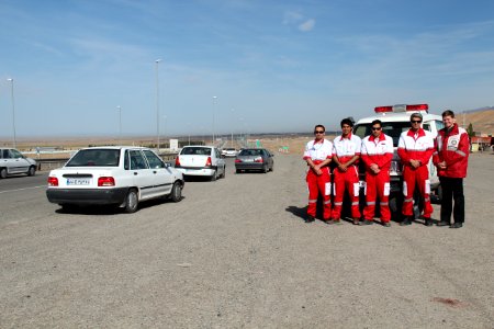 Red Crescent Society of Nishapur - Volunteers - Nowruz2013