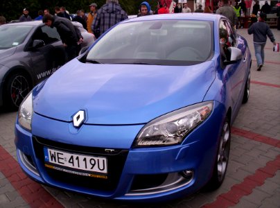 Renault Mégane Coupé GT Robert Kubica front