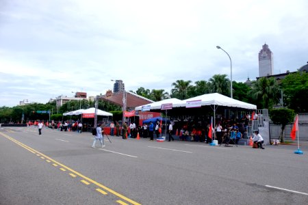 Reviewing Stand in Ketagalan Blvd before Parade Opening 20160612Fa