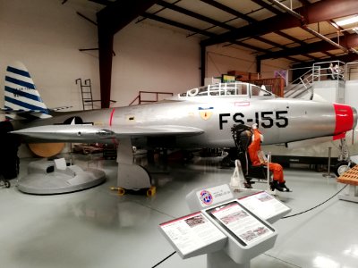 Republic F-84E-5-RE Thunderjet ‘FS-155 - U. S. Air Force - 92155’ (26008332466)