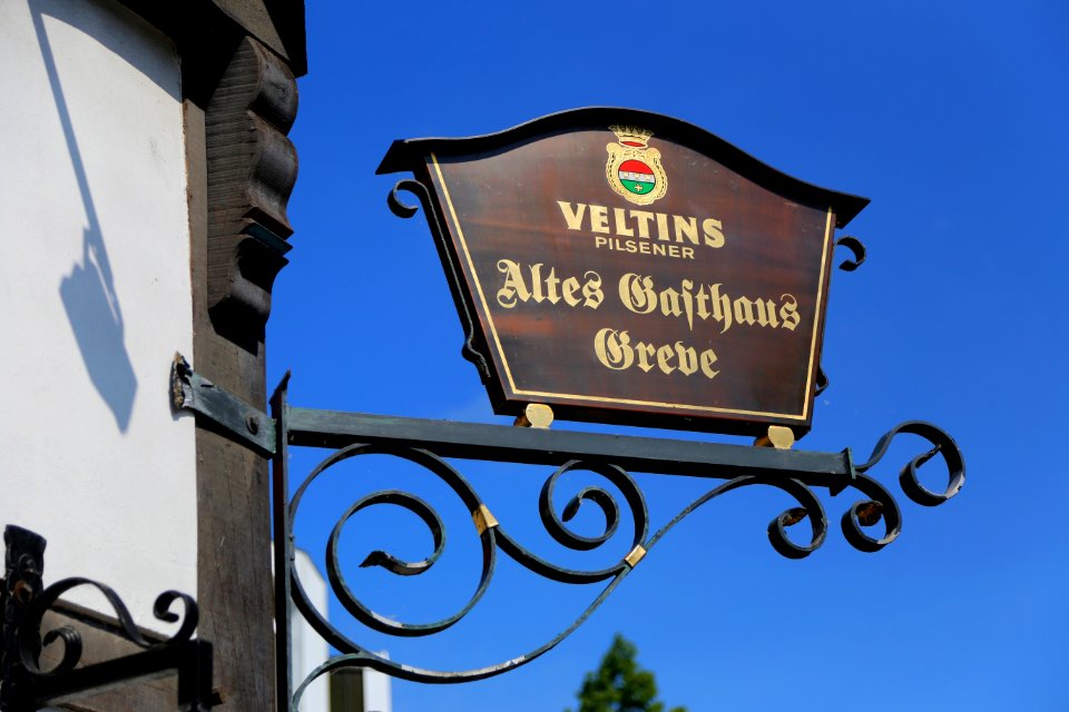 Recke Altes Gasthaus Greve Sign 02