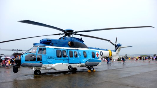 ROCAF EC 225 2252 Display at Hsinchu Air Force Base 20151121b
