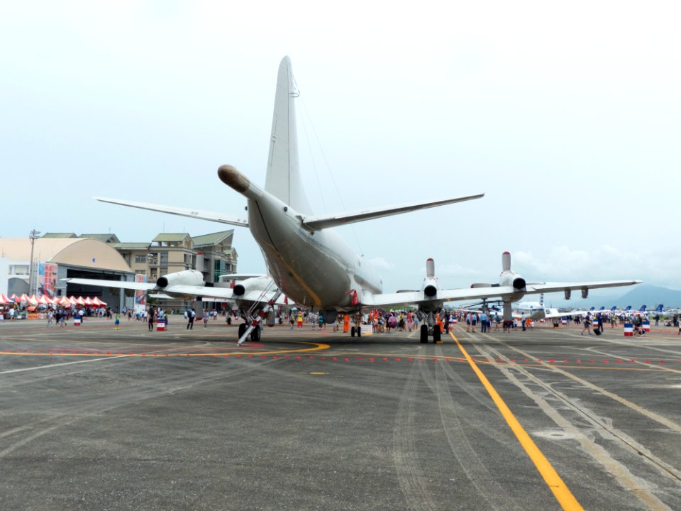 Rear View of ROCAF P-3C 3311 20160813