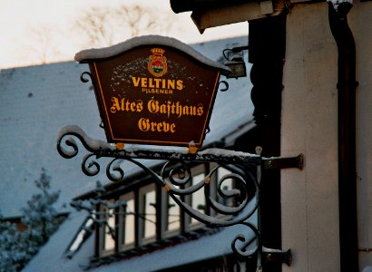 Recke Altes Gasthaus Greve Sign
