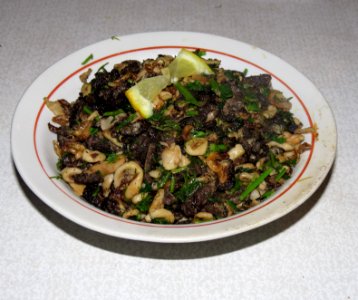 Roasted early morels 11