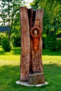 Recke Skulptur Steinkauz