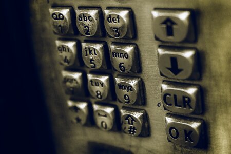 Dial letters phone