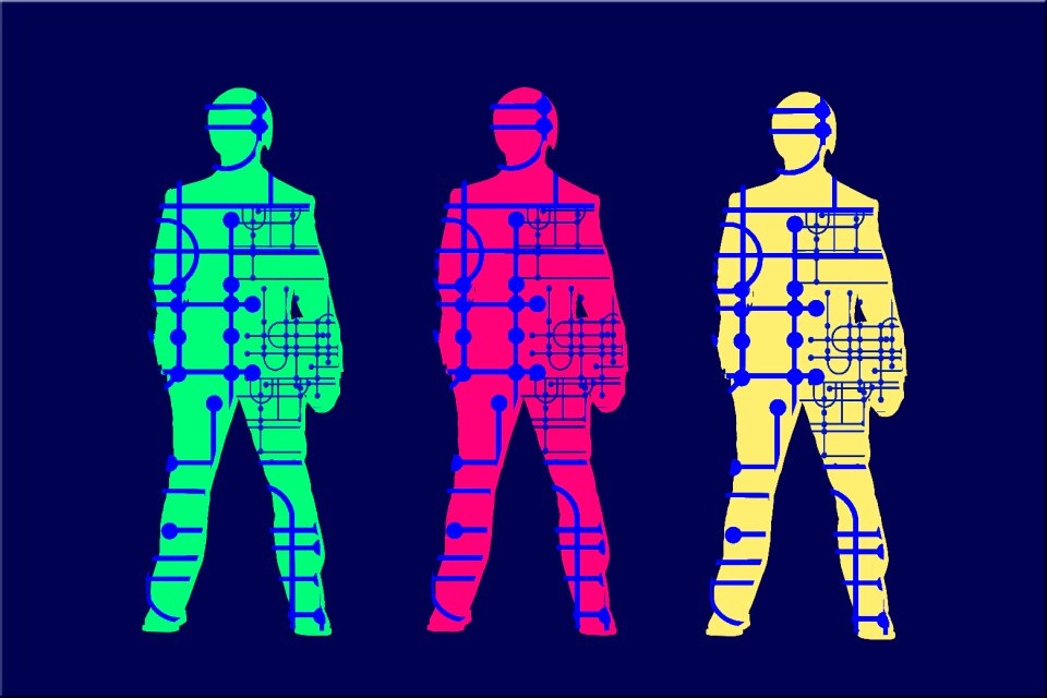 Human personal connected