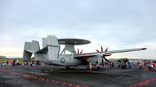 ROCAF E-2K 2504 Display at Hsinchu Air Force Base Rear Right View 20151121