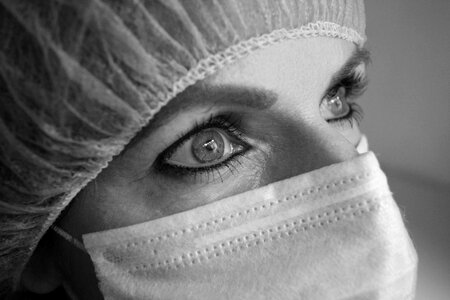Portrait adult woman