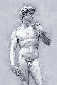 Revival art sculpture