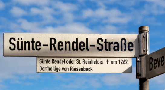 Riesenbeck Suente Rendel Strasse 01