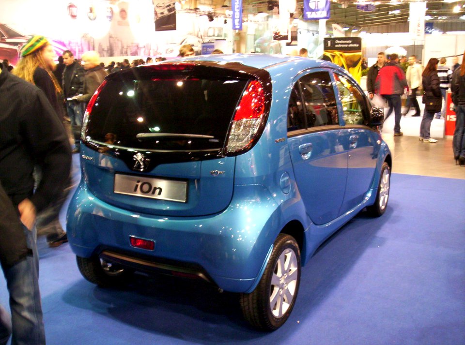 Peugeot iOn rear Poznan 2011