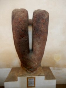 Pierre-lyre de Keur Alingane - Musée historique du Sénégal à Gorée