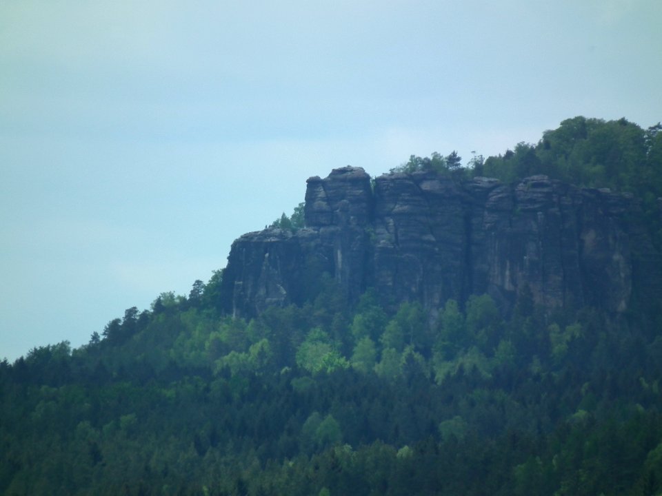 Pfaffenstein Ansicht von Osten Barbarine
