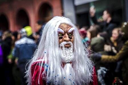 Human costume carnival
