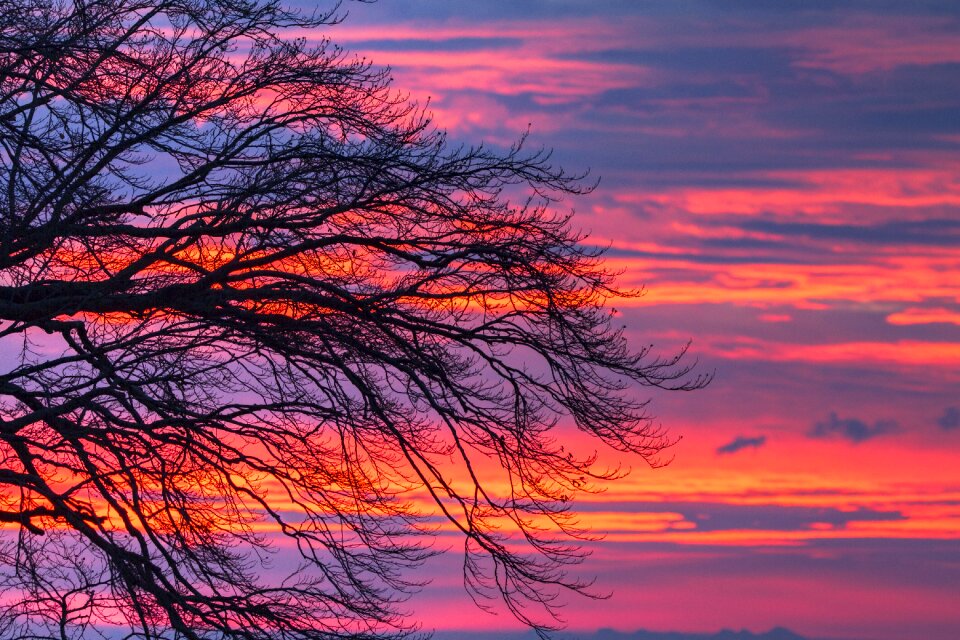 Sunrise sky morgenstimmung photo