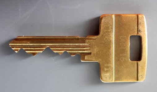 Photo of a key