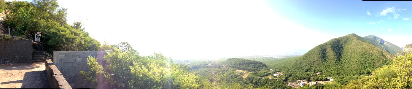 Panoramica sierra madre oriental
