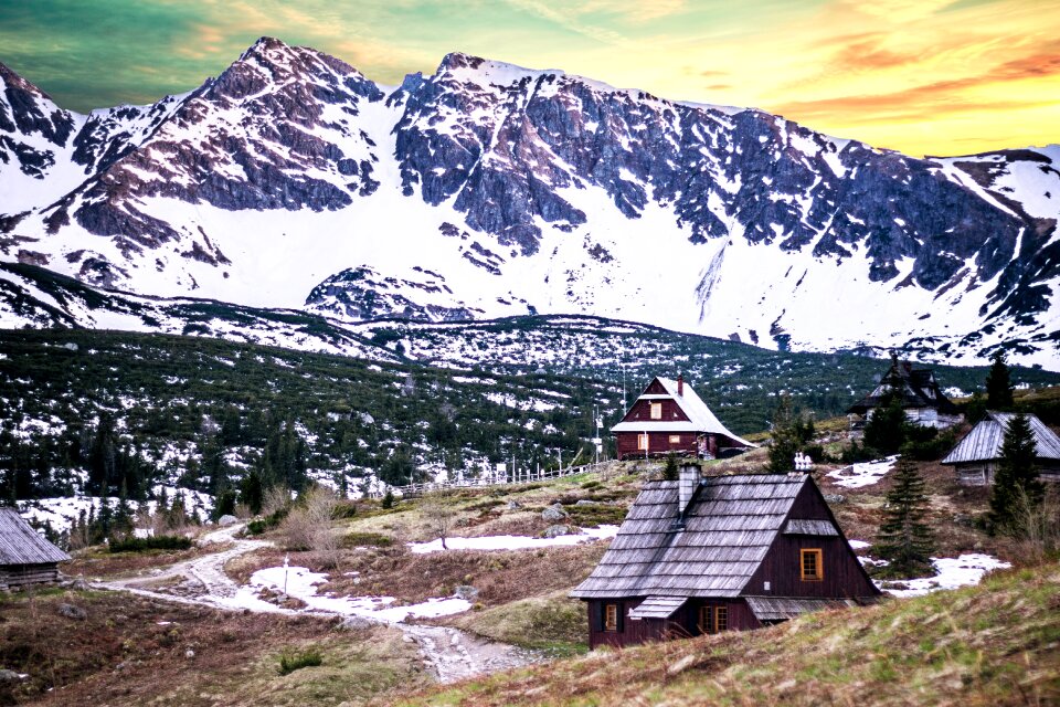 Nature travel winter