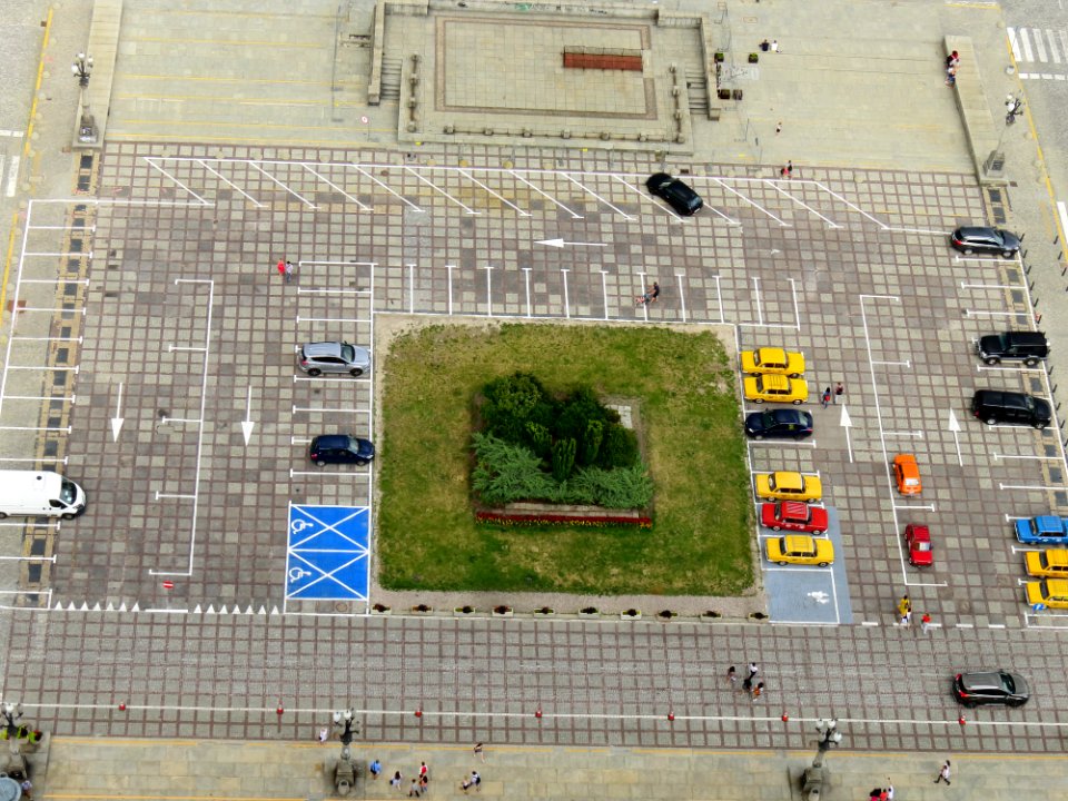 Plac Defilad Warszawa parking