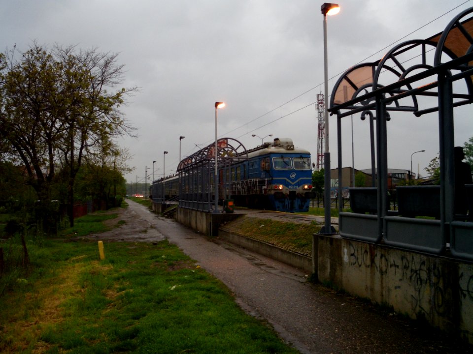 Pancevo streliste commuter train