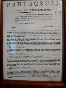 Pantagruel, périodique de la Seconde guerre mondiale
