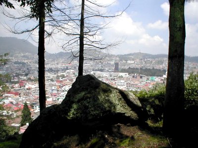 Paisaje del Calvario de Toluca
