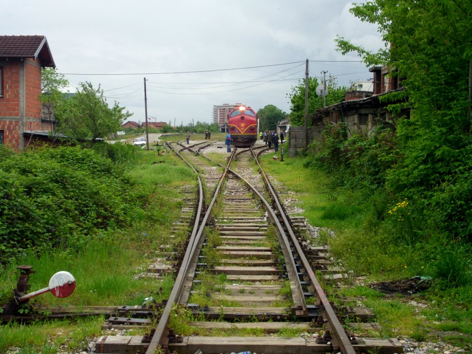 Peje station tourist train2