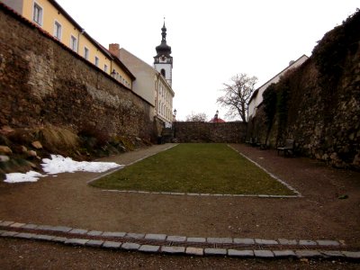 Písek – hradní příkop