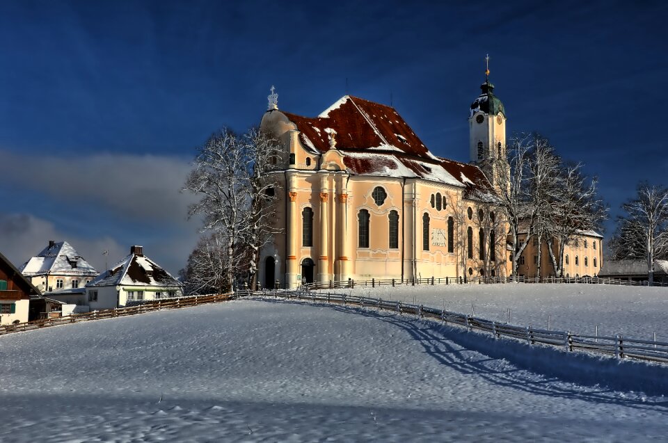 Advent pilgrimage church of wies pfaffenwinkel