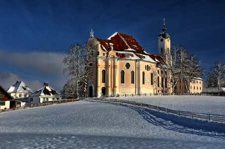Advent pilgrimage church of wies pfaffenwinkel