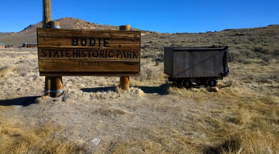 Ghost town wild west usa photo