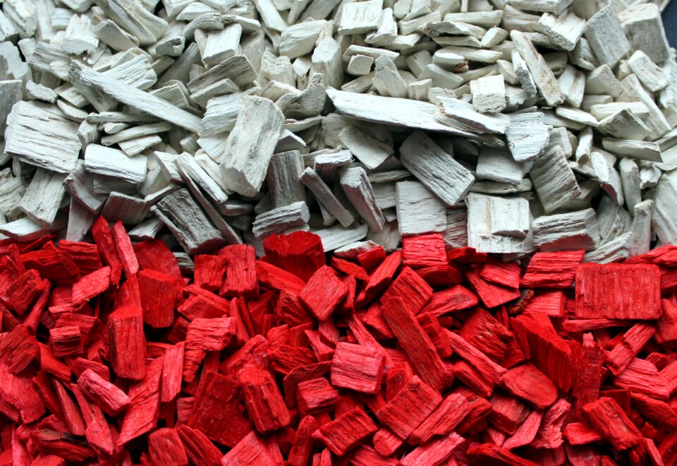 White-red national colors symbol