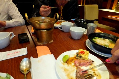 People Eating in Spice Market photo