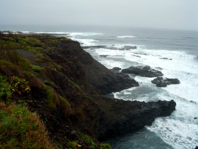 Punta del Hidalgo cliffs photo