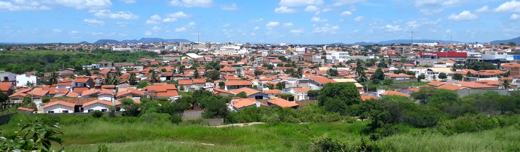 Pau dos Ferros (RN) visto do Hotel Jatobá