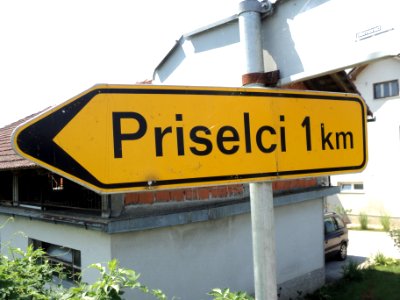 Putokaz za priselce 1 km