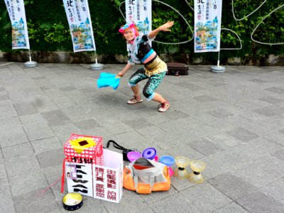 QQ-chan performancing at Taipei Expo Park 20160507a