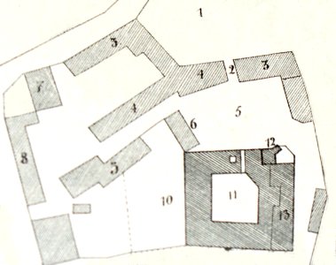 Protivín Castle sketch