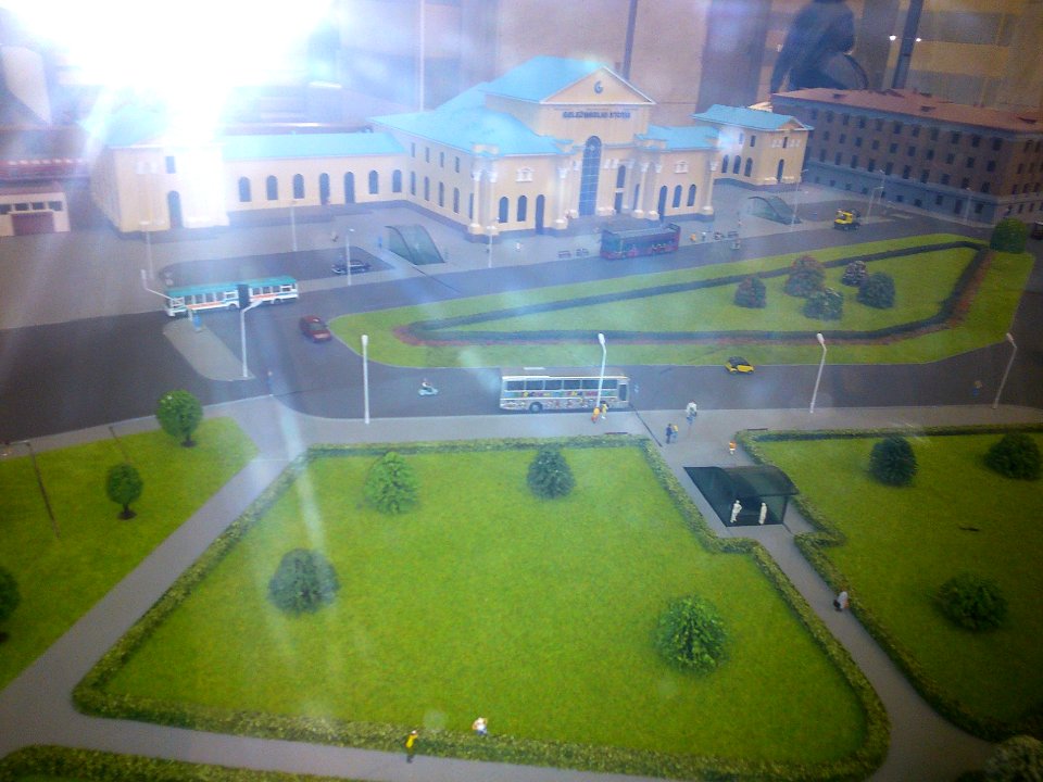 Rail station in VNO, LT Model
