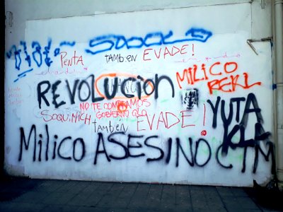 Rayados en Vicuña Mackenna 3