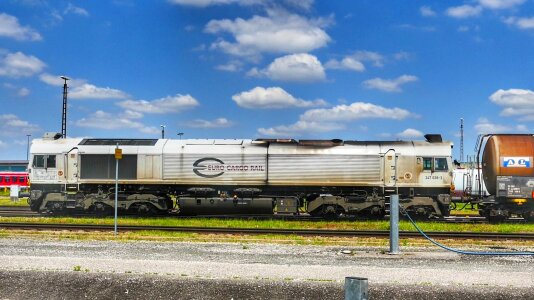 Transport system railway train