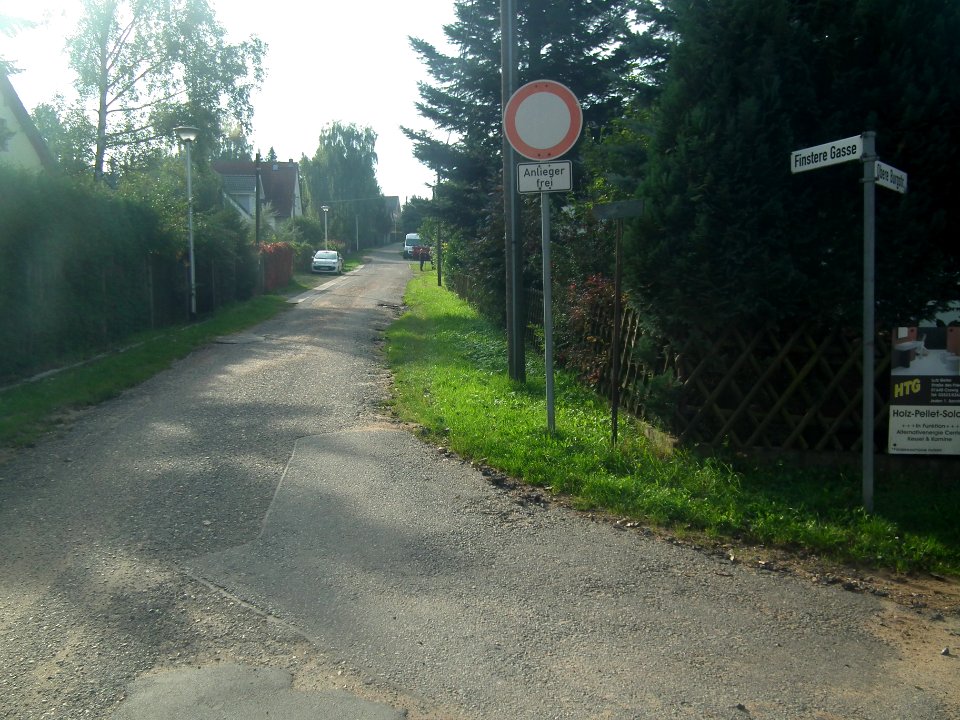 Radebeul-Kötzschenbroda-Oberort Finstere Gasse