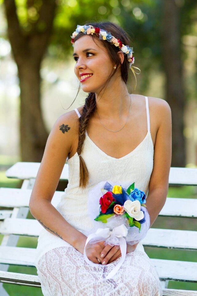 Marriage romance flowers