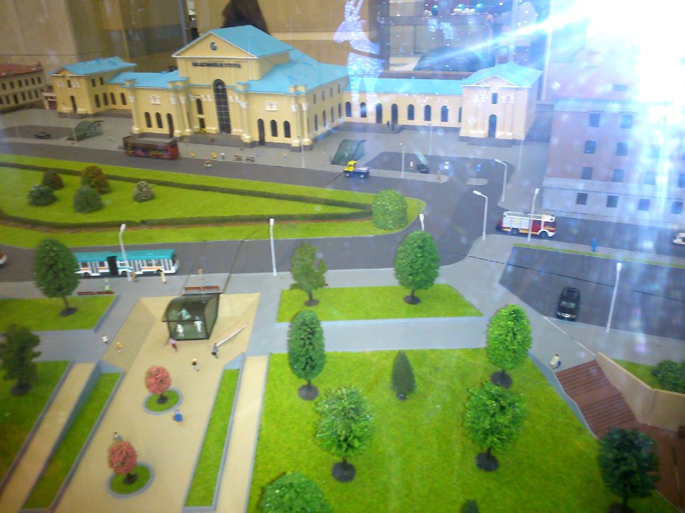 Rail station in VNO LT Model